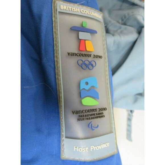 Vancouver Olympics 2010 Official BC Parks Services Jacket Rain Coat Womens Large - Picture 7 of 12